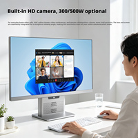 OEM 24-27 inch All-in-One computer desktopmonitor geïntegreerde kantoor kiosk touchscreen display voor retail receptie
