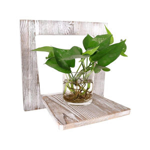 <span class=keywords><strong>Support</strong></span> de jardinière en bois de style campagnard décor mural créatif pour la maison ou le centre commercial - Product Image 1