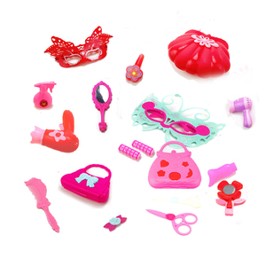 EPT Promotion 1 Dollar Items Jewelry Sets Beauty Party Play Set Pink Pretend Toy Halloween Juguetes Kid Makeup Kit Toy for Girl