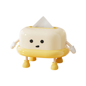 Caja de pañuelos creativa con resorte, impermeable, multiusos, para sala de estar, baño, coche, organizador de almacenamiento práctico - Product Image 2