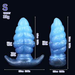 YC-2179 Multi-sized Anal Toys Butt Plug Anal Beginners Fetish <b>Dildo</b> Sexual Stimulation SM Game Tool Gay Sex Toy Unisex Wholesale - Product Image 4