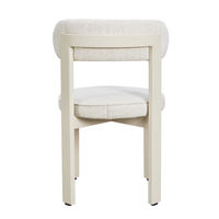 Chaises de salle à manger modernes minimalistes en bois massif, revêtement en similicuir, hauteur fixe, meubles pour la maison, salle à manger, hôtel, appartement