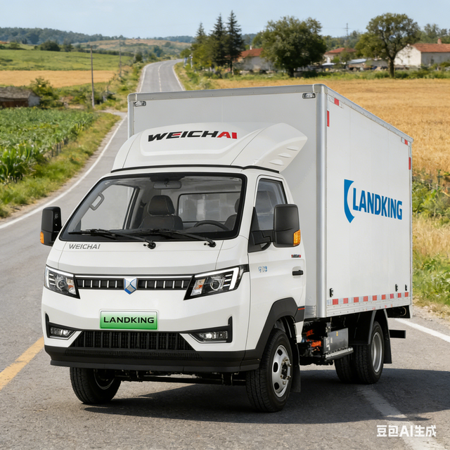 Weichai ER50 Electric Mini Truck: 269km Range, 0.6h Fast Charge, Urban Delivery Expert