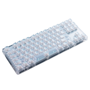 Personalizable 115-Key Ultra-Transparent PBT MDA/OEM Profile Crystal Keycaps Anti-Yellowing <span class=keywords><strong>Teclado</strong></span> mecánico para juegos/Oficina - Product Image 3