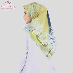 Musulman De Algodon Top Sale Großhandel Bubble Chiffon Mode Frauen Kopf Schal Schal Premium Cotton Jersey Hijab