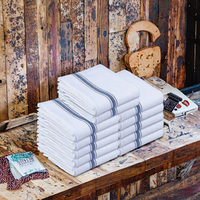 Chiffons à vaisselle en microfibre tissée 100% naturels, de luxe, réutilisables, séchage rapide, super absorbants, lavables, serviettes de cuisine classiques pour thé et vaisselle, haute qualité