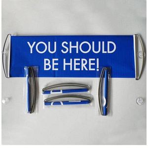 Custom Handheld Scrolling Banner-Retractable Sports Fan Flag with <b>Pole</b> for Promotional Events,Games &Advertising,Portable Design - Product Image 2