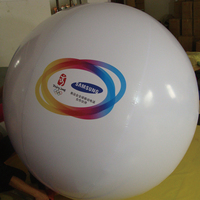 Ballon publicitaire gonflable de haute qualité en matériau Oxford/PVC écologique, éclairé par LED, logo personnalisé pour les événements en plein air