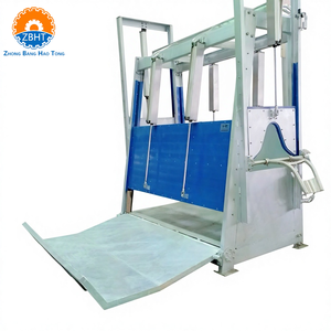 Équipement d'abattage pour abattoirs <span class=keywords><strong>de</strong></span> bétail : Système d'étourdissement pneumatique intégré pour boîte d'étourdissement – Technologie <span class=keywords><strong>de</strong></span> pointe pour l'industrie <span class=keywords><strong>de</strong></span> l'abattage - Product Image 3