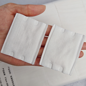 Tampons carrés en <span class=keywords><strong>coton</strong></span> blanc 5cm*6cm, 3 couches épaissies, 500 pièces, outil de beauté pour les soins de la peau et le démaquillage - Product Image 3