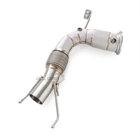 Collecteur d'échappement en acier inoxydable 304, tuyau avant, downpipe, tuyaux d'échappement pour BMW Mini F60 Countryman Cooper S 2.0T, améliore la réponse du papillon des gaz
