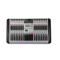 Deux ensembles de consoles de mixage hybrides avec 16 canaux, console de mixage numérique audio professionnelle HX1602