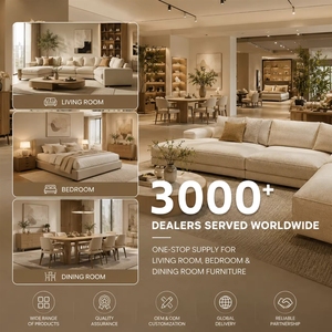 Set di Divani Modulari per Soggiorno, Arredamento di Lusso in Stile Europeo Classico Moderno ad Angolo - Product Image 6