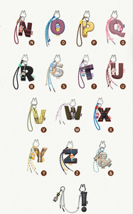 Labu Mini Keychain, Những Con Quái Vật loạt dễ thương quyến rũ, hợp kim bền vòng chìa khóa, trang trí cho ba lô chìa khóa xe sưu tập superscript - Product Image 3