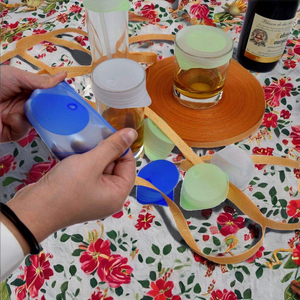 Tapa de Silicona Suave y Elástica de Alta Calidad de 5-8 cm, a Prueba de Salpicaduras, para Copas de Vino y Cócteles, Tapas y Cierres para Botellas - Product Image 2