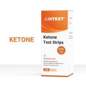 Bandelettes de <span class=keywords><strong>test</strong></span> urinaire cétonique pour usage domestique et clinique-Kit de bandelettes d'analyse d'<span class=keywords><strong>urine</strong></span>, de diagnostic et de réactif multiparamètres - Product Image 3