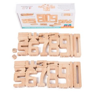 ชุดบล็อกไม้ตัวเลขสำหรับการศึกษาปฐมวัยแบบ<span class=keywords><strong>ม</strong></span>อนเตสซอรี่ ของเล่นเสริมพัฒนาการทางคณิตศาสตร์สำหรับเด็ก ขายส่ง - Product Image 1