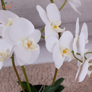 Jiawei ต้นไม้ปลอมดอกไม้ดอกไม้ประดิษฐ์สำหรับพาราโจนส์แกรนด์กล้วยไม้ขนาดเล็กสัมผัสจริงดอกดาเลียดอกไม้ประดิษฐ์ - Product Image 4