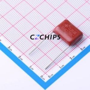 Condensador de película L2P2684KQ1B0170120070EOZ, componente de montaje en orificio (THT), paso de 15 mm, 680 nF, 10 %, 275 V, poliéster metalizado - Product Image 1