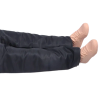 Simulador de RCP de Cuerpo Completo para Entrenamiento de Reanimación Cardiopulmonar en Emergencias Médicas, Maniquí de Entrenamiento de Primeros Auxilios con Certificación CE/ISO