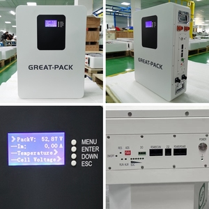 แบตเตอรี่โซลาร์เซลล์ EU Stock ยอดขายสูงสุด 8000 รอบการใช้งาน เกรด A 48V 10kW สำหรับติดตั้งบนผนัง - Product Image 4