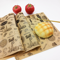 Fournisseur d'emballages résistants à l'huile et à la graisse, papier ciré alimentaire, emballage alimentaire, feuilles de 12x12 pouces, papier ciré alimentaire, papier ciré