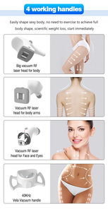 Appareil professionnel de remodelage corporel Vela Shape à 4 poignées, pour la combustion des graisses, la perte de poids et le rajeunissement de la peau, équipement de beauté pour salon - Product Image 5
