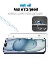 Película de vidrio Flexible 9H de 180*120mm para máquina Plotter, película antiestática, película mate HD, Protector de pantalla para iPhone 17 Pro Max