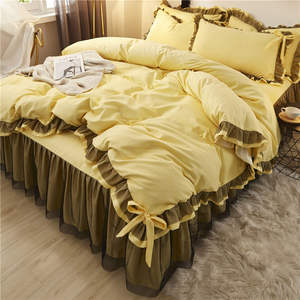 Комплект постельного белья «Чистая Принцесса», 11 предметов, с шерстяным наполнителем, водоотталкивающий, осенний, с начесом и кружевом, пододеяльник, качество 300TC - Product Image 4