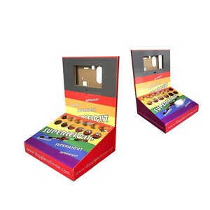 Nuevo Diseño de Exhibidor de Cartón PDQ para Cosméticos y Maquillaje, Exhibidor de Sobremesa de Papel para Mostrador de Tienda - Product Image 4