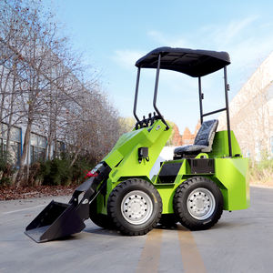 Minicargadora con Certificación CE, Tracción en las 4 Ruedas, Motor Diésel, Bomba de Motor PLC, Caja de Cambios, Capacidad de Cucharón de 0.2m, 37kW - Product Image 5