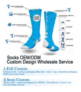 <span class=keywords><strong>Chaussettes</strong></span> personnalisées pour hommes, cadeau sportif, sans MOQ, promotionnelles, avec logo de marque, tricot jacquard, fabricant OEM de <span class=keywords><strong>chaussettes</strong></span> personnalisées - Product Image 2