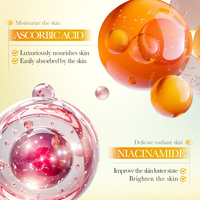 Masque à la vitamine C au citron OEM SADOER pour une peau éclatante avec un soin hydratant et éclaircissant