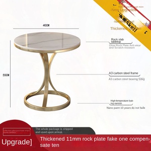 <span class=keywords><strong>Table</strong></span> basse en marbre italien <span class=keywords><strong>de</strong></span> luxe léger, mobile, pour salon, <span class=keywords><strong>chevet</strong></span>, balcon, <span class=keywords><strong>table</strong></span> à thé - Product Image 6