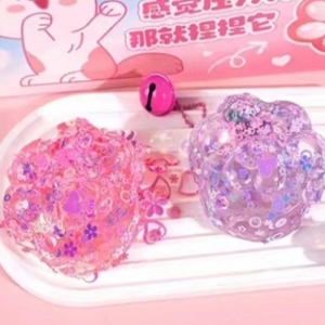 Lấp lánh leng keng chuông Maltose Squishy Đồ chơi-lấp lánh kẹo lấy cảm hứng từ căng thẳng cảm giác Fidget, sáng bóng bàn trang trí nội thất Quà Tặng - Product Image 4