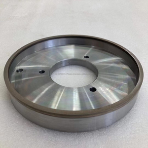 Fabricante de muela abrasiva de diamante CBN de enlace de metal, rueda de diamante soldada al vacío 1A1R, pulido superfino para cuarzo - Product Image 5