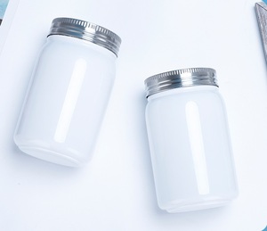 Vaso Térmico de Acero Inoxidable de Doble Capa con Aislamiento al Vacío, Tipo Mason Jar, de 500 ml (17 oz), para Sublimación, con Pajita - Product Image 5