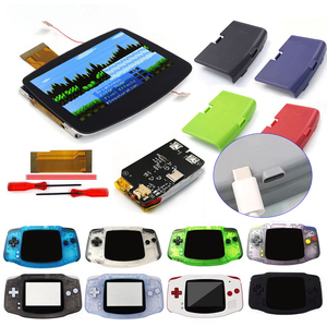 Hispediडो v5 लैमिनेटेड ips Lcd 720x480 बैकलाइट किट के साथ गेम बॉय एडवांस Gba - Product Image 1