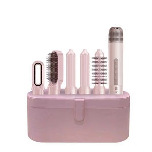 Set Asciugacapelli e Arricciacapelli 5 in 1 Professionale 1000W in Plastica Piastra per Capelli Ferro Arricciacapelli Styler Pettine Elettrico Caldo per Donne - Product Image 1