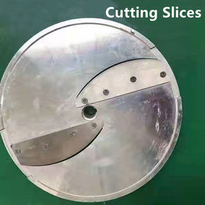 Machine à couper les légumes à double tête, machine à hacher la laitue, trancheuse à pommes de terre, machine à couper les carottes en dés - Product Image 6