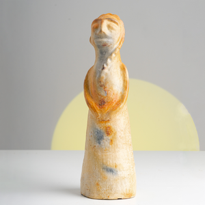 Figura Decorativa de Cerámica y Esmalte Ommi N de 40-45 cm de Altura, Hecha a Mano, Pintada a Mano, Arte Popular, Coleccionable - Product Image 2