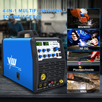 VECTOR MIG TIG MMA CUT - Poste à souder compact et portable 5 en 1 - Inverseur IGBT - Machine à souder TCM250
