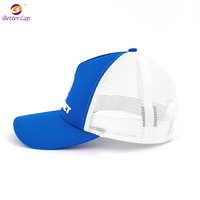 Gorra Trucker Personalizada con Estampado 3D de Goma, Gorra de Béisbol con Malla Transpirable en la Parte Trasera, Ajustable con Cierre a Presión, Gorra Deportiva Promocional