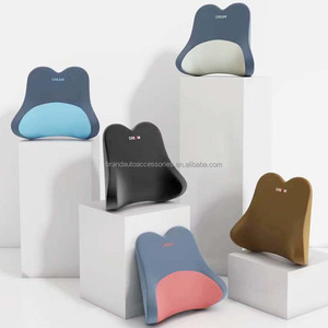 Ensemble de coussins et d'oreillers pour siège de <span class=keywords><strong>voiture</strong></span> Space Memory Cotton Waist Rest & Headrest Back Neck Pillow Combination for Comfort - Product Image 1