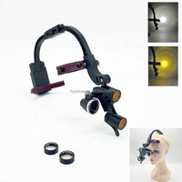 Ensemble complet de haute qualité 2.5X/3.5X/6.0X de loupes médicales Loupe de phare chirurgical sans fil