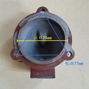 Bouchon de boîtier de pompe centrifuge 50 60 74 47 Peint pour le traitement de l'eau - Product Image 2