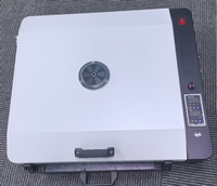 Imprimante à plat A3 DTF entièrement automatique, dimension d'impression métallique de 300 mm, boîte de séchage multicolore, état neuf, encre pigmentée, vente au détail
