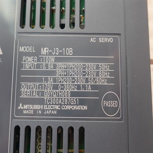 มอเตอร์ MR-J3-10B จัดส่งรวดเร็ว - Product Image 2