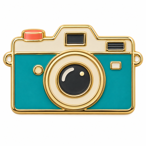 Lot de broches personnalisées en émail dur sur le thème de la musique et de la photographie, vente en gros, logo personnalisé, OEM, ODM, cadeau promotionnel, fabricant - Product Image 4