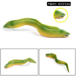 Yxs modèle de créature simulée solide jouet Mini <span class=keywords><strong>bébé</strong></span> murène <span class=keywords><strong>anguille</strong></span> <span class=keywords><strong>anguille</strong></span> animal de mer poupée pour enfants - Product Image 3